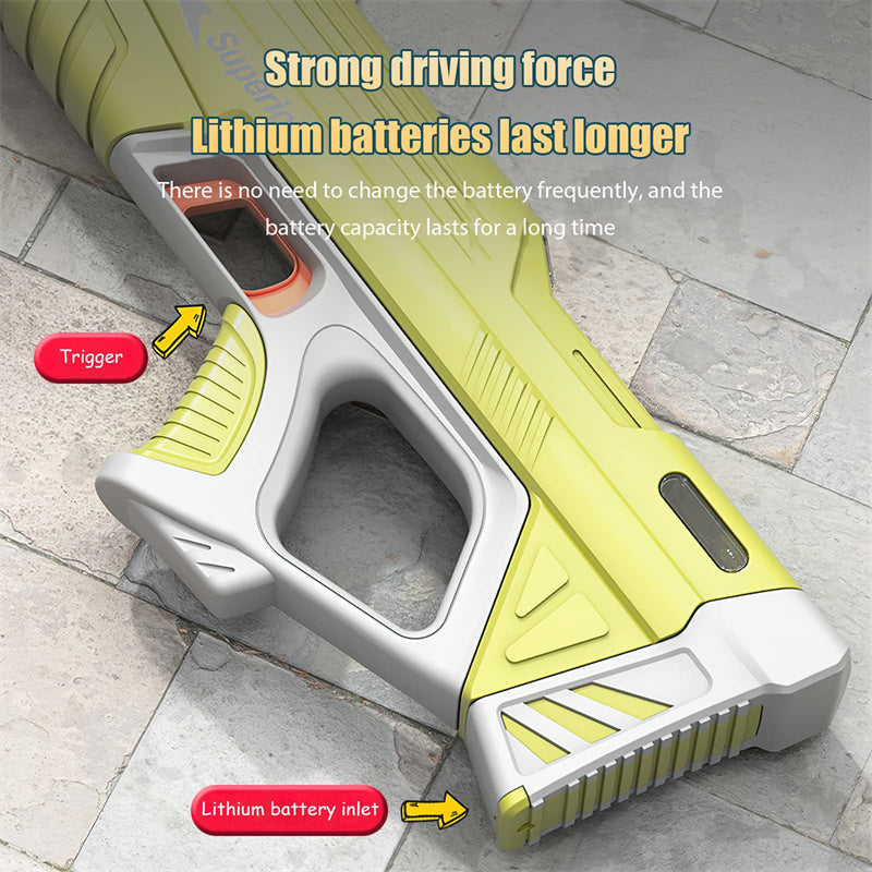 Automatic Summer Full Electric Water Gun Toy Induction Water Absorbing High-Tech Burst Water Gun Beach Outdoor Water Fight Toys