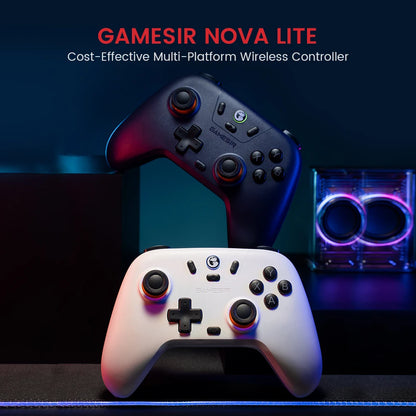 Gamesir Nova Lite Wireless Gamepad Controller with Bluetooth, Dongle, Wired for Switch, Android, IOS, PC & Steam Games